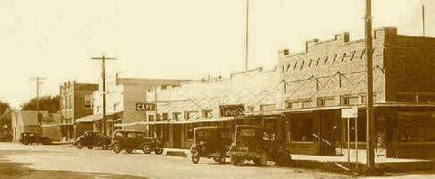 Bertram street scene circa 1930